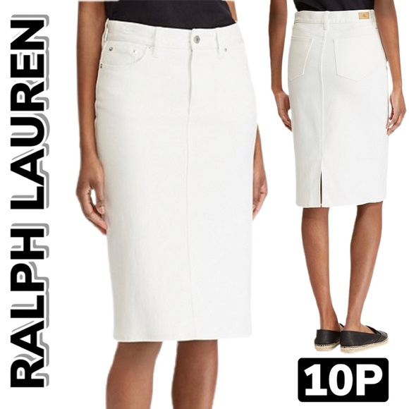 Ralph Lauren Dresses & Skirts - LAUREN Ralph Lauren Denim Pencil Skirt (10P)